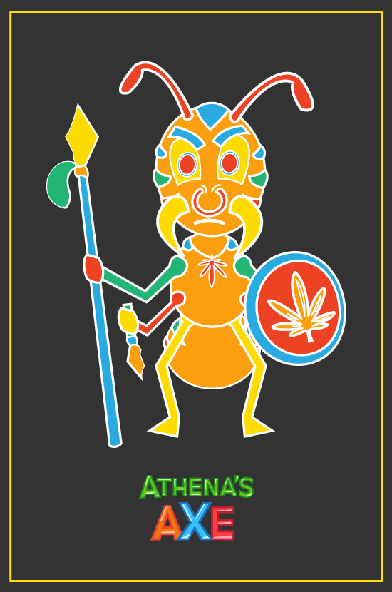 Happy Land ant poster